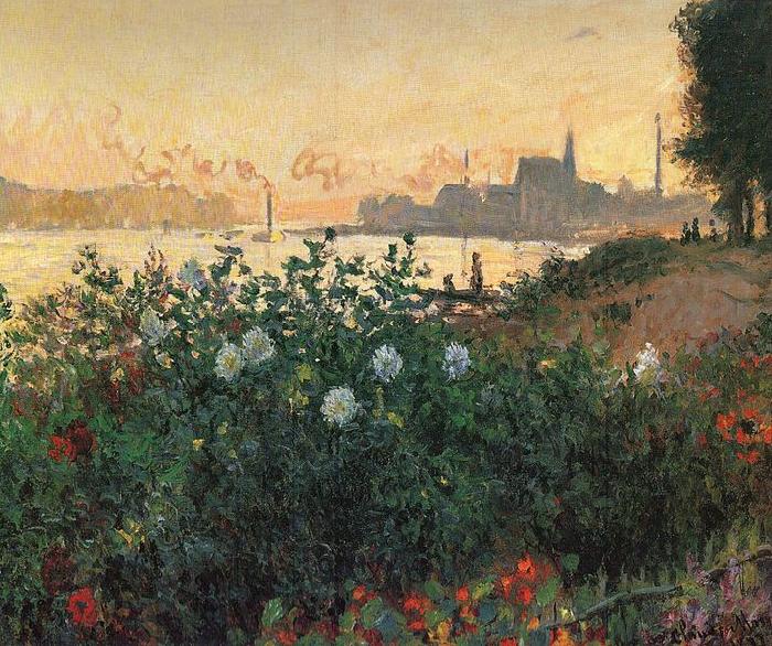 Claude Monet Argenteuil Sweden oil painting art